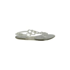 Stuart Weitzman | Clear Rhinestone‎ Jelly Sandals Size 9